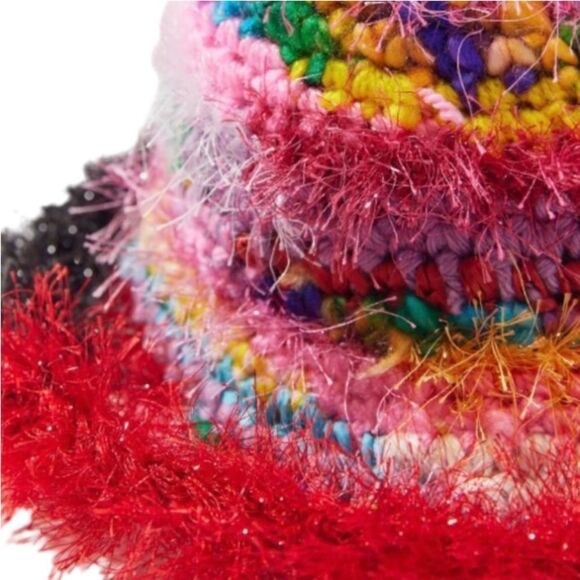Urban Outfitters Multicolor Fuzzy Hat - Picture 3 of 4